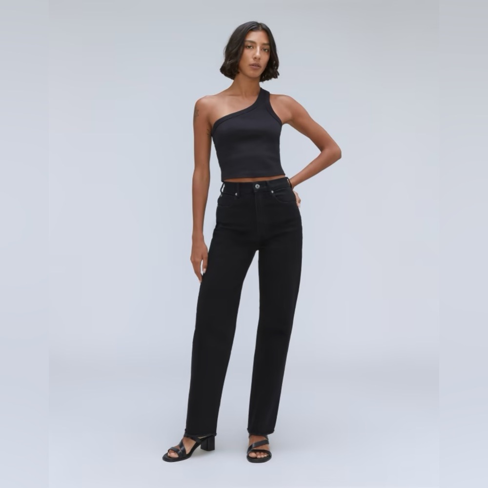 ⚠️Leaving Soon: Everlane way high black denim